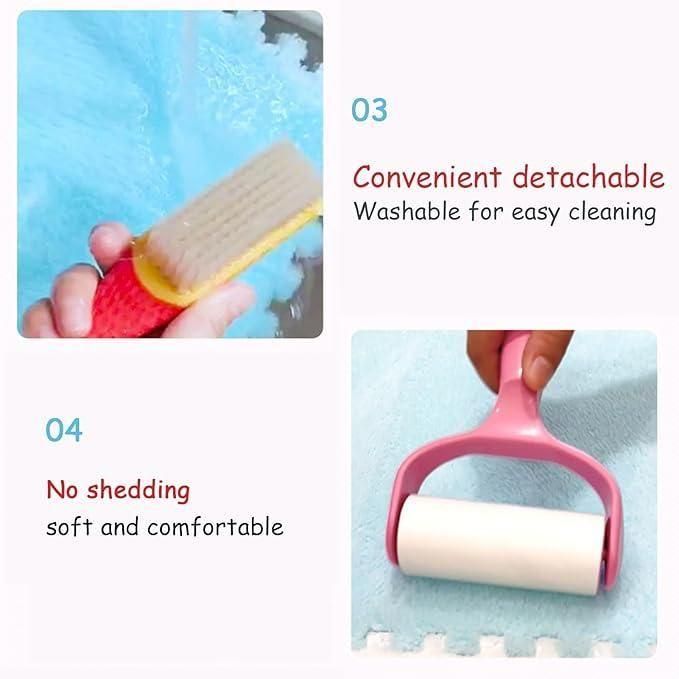 Interlocking Carpet Tiles Mat (6pc)